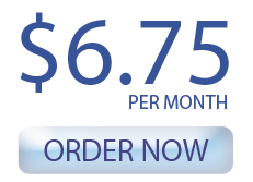 Hosting for only $6.75 per month
