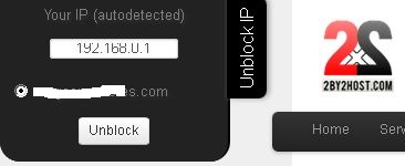Unblock IP info
